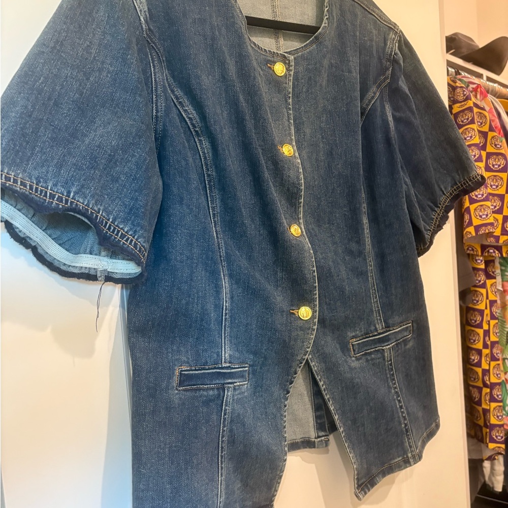 Pink Lily Denim Shirt